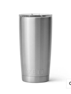 Yeti Rambler Stainless Steel Insulated 20iz  Tumbler - Silver